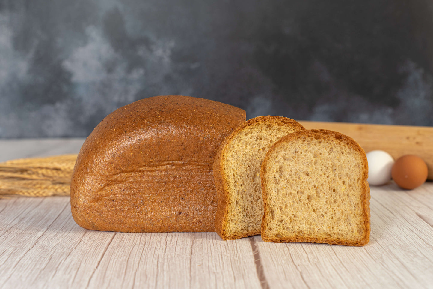 keto pullman loaf on a table